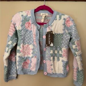 NWT!! Matilda Jane - Waltz of the Flowers Girls Sweater |Size 4|